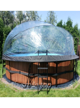 Басейн EXIT 450х122 см + тепловий насос + пісочний фільтр